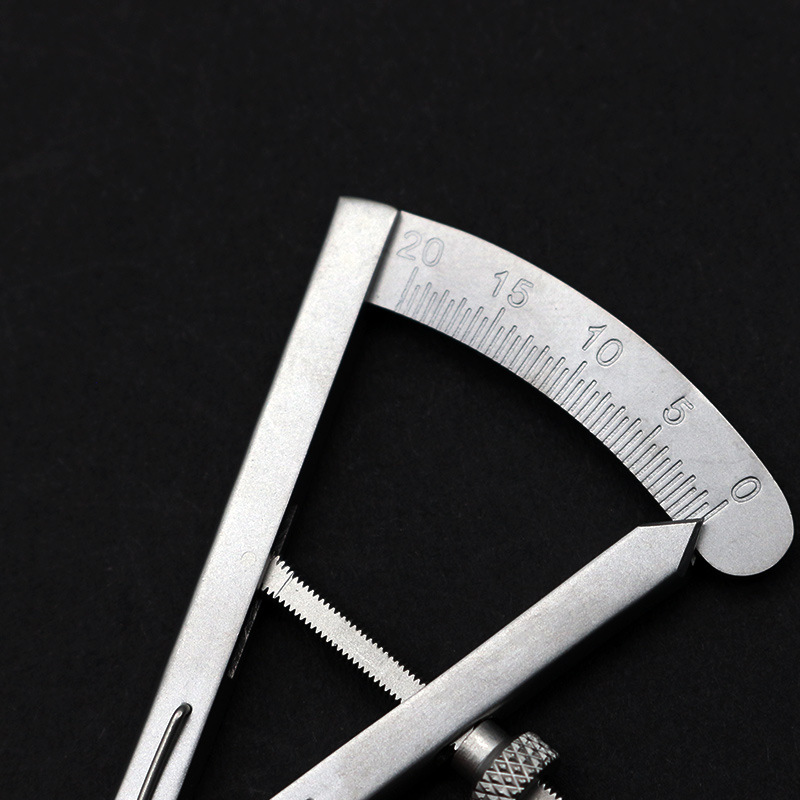 Eyelid measurement device, buried double eyelid surgery positioning design tool, eye measurement scale, measuring device, compass