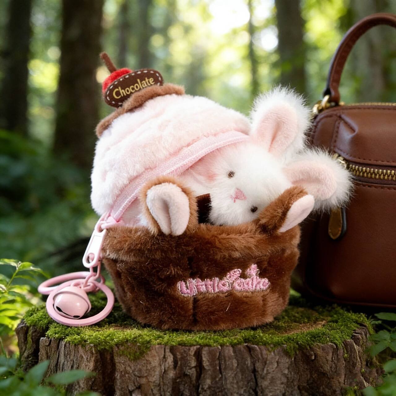 Llavero Colgante de Peluche de Poliéster Decorativo para Mochila image 1