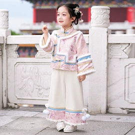 童民族服装;儿童表演服;童汉服