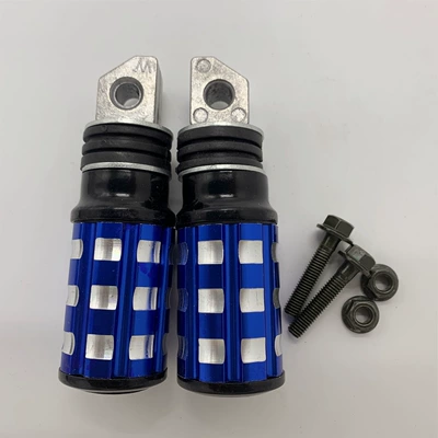 Electric vehicle pedal | Yadi electric car original foot-resting rice - little-turtle-king-mine-pedal-blue-including-screws