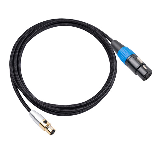 Live Streaming Audio Interface Camera Microphone Canon Dual Shielding Adapter Mini Mini XLR Male to XLR Male