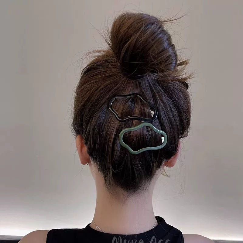 Зажим для волос Hairgrip (TikTok) милый детский заколка для взрослых, 6 см, assorted colors