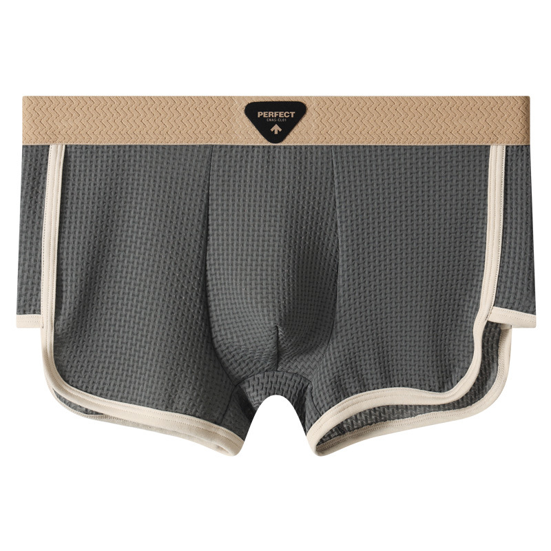 Pantalones íntimas de hombre de hielo de alta calidad, pantalones cortos de estilo masculino 7A antibacterianos, pantalones cortos de hombre.