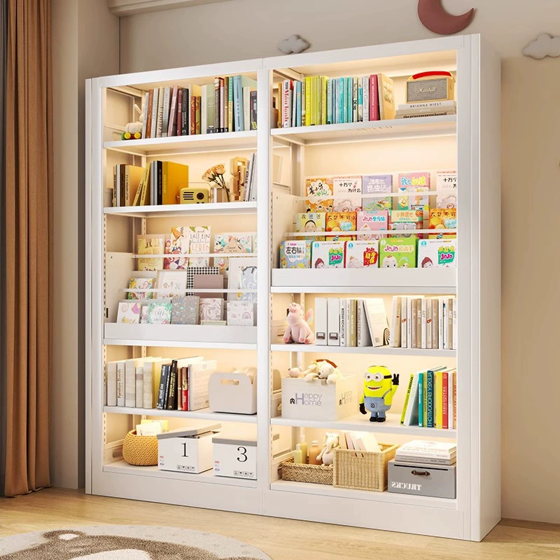 Многослойная полка для стальных книжных шкафов для домашних библиотек