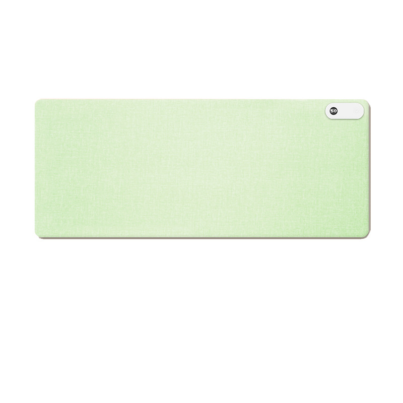 Smart Heated Electric Heating Pad Office Desktop Digital Display Heating Pad Warmtable Waterproof Mat Mouse Pad Winter 80x33cm_voghion.com