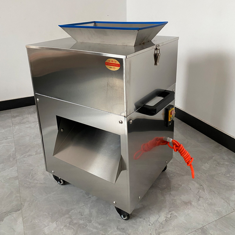 cortador de carne eléctrico comercial, cortador de carne de res, cortador de pollo de pequeño tamaño image 10