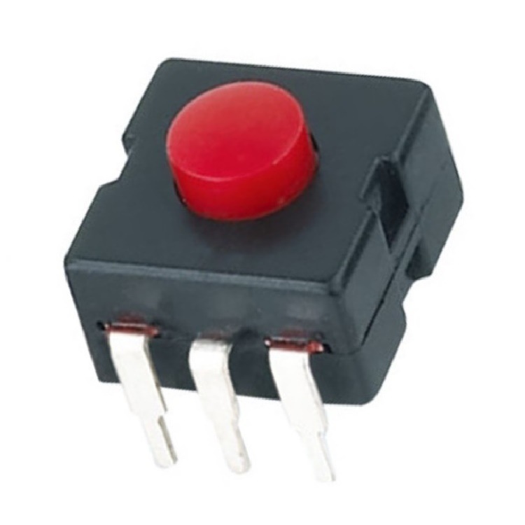 按键开关两开两关 自锁开关两开两关   按钮手电筒开关2开2关