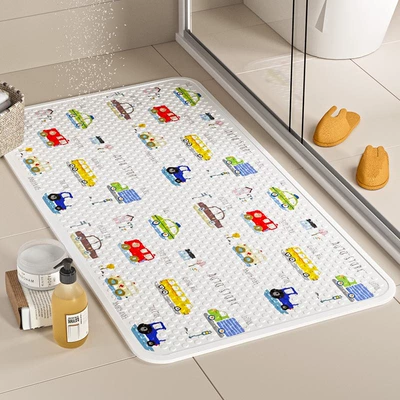 Avtomobil döşəmə paspasları – waterproof bathroom floor mat - bd-car-4070cm