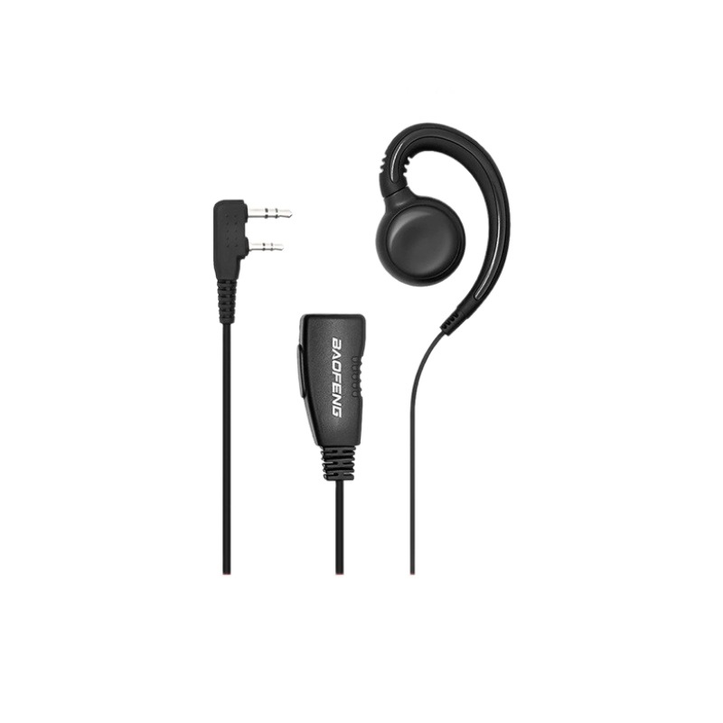 Baofeng intercomunicador auriculares de alto volumen K cabeza M cabeza suave auriculares de tipo auriculares del sitio de construcción del hotel intercomunicador
