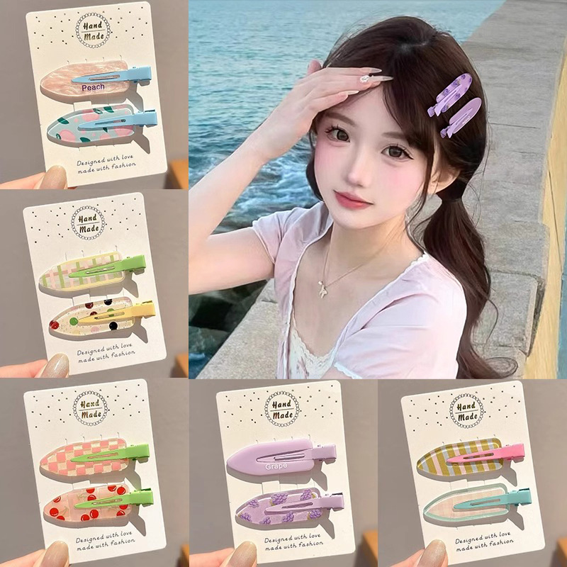 Una abrazadera de cabello lateral frisa tocado para mujeres 2025 nuevo frente abrazadera de cabello rotura abrazadera de cabello sin rastro abrazadera de boca de pato