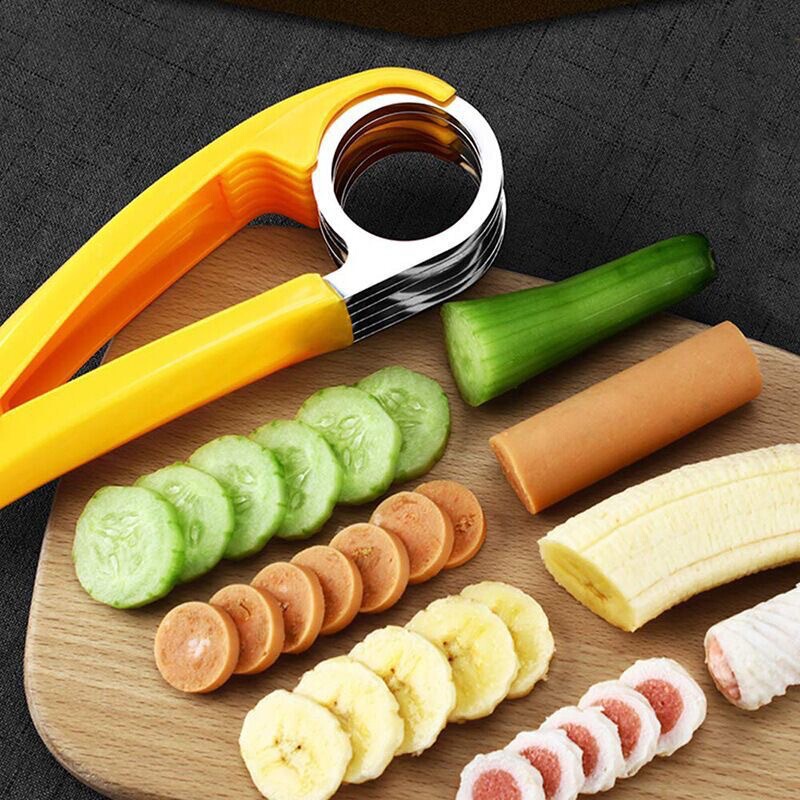 スライサーバナナハムフルーツ超薄型マニュアルクリエイティブ多機能カッターメロン神器キッチン専用ツール|undefined