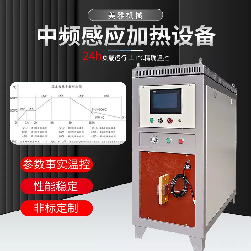 倾倒式中频熔炼炉 全自动石油化工管路热喷涂焊接设备 中频加热机
