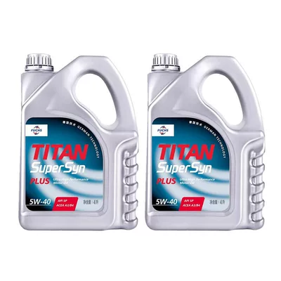 Fuchs Super 5W40 Fully Synthetic Gasoline Engine Oil - 5w-40-a3b4-8l