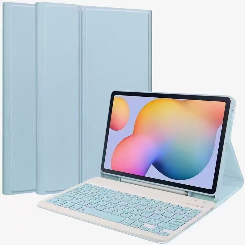 Applicable to Samsung Samsung S6Lite 10.4-inch tablet computer pen slot Tpu Bluetooth keyboard protective sleeve key