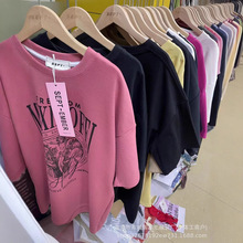 女装t恤摆摊直播外贸实体爆款春夏秋新款服装批发网红小众高级感