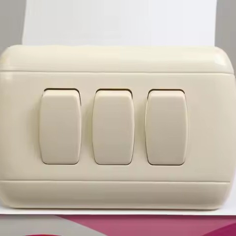 跨境美式二插插座 墙壁插座开关B1055 铜件一圆二扁插南美双孔