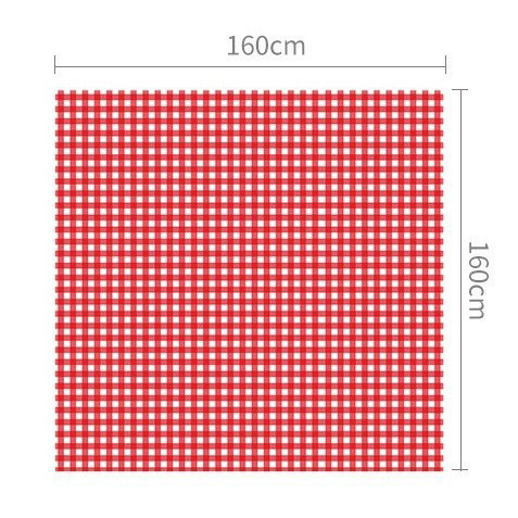便利な黄白の格子の使い捨てのピクニックマットの屋外のピクニックのピクニックのキャンプの防湿マットのテントのマットのテーブルクロス|undefined