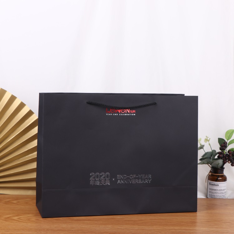 企业活动礼品手提袋 彩印广告白卡纸袋 日用品购物手提纸袋批发