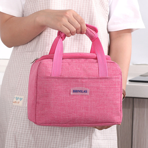 Korean cationic lunch box bag insulation bag lunch bag handbag hand bag student bag lunch bag