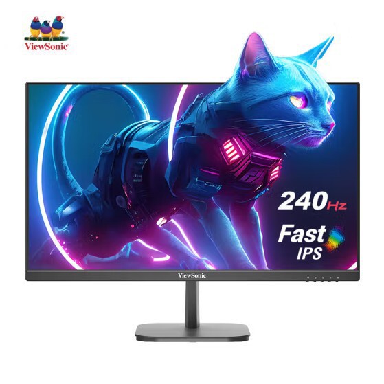 Viewsonic Vx24G10 23.8inch Native 240Hz1K Desktop Gaming Monitor Ips Fast Lcd Screen