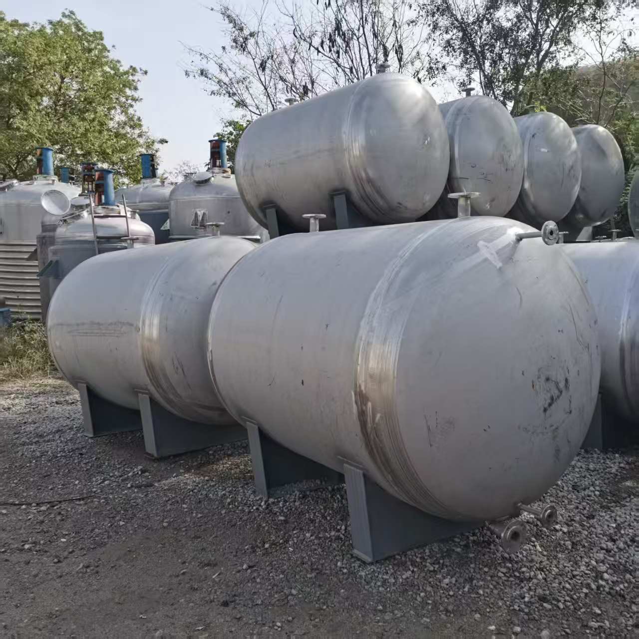 出售不锈钢立式储罐 304酒精卧式储存罐 不锈钢保温搅拌罐