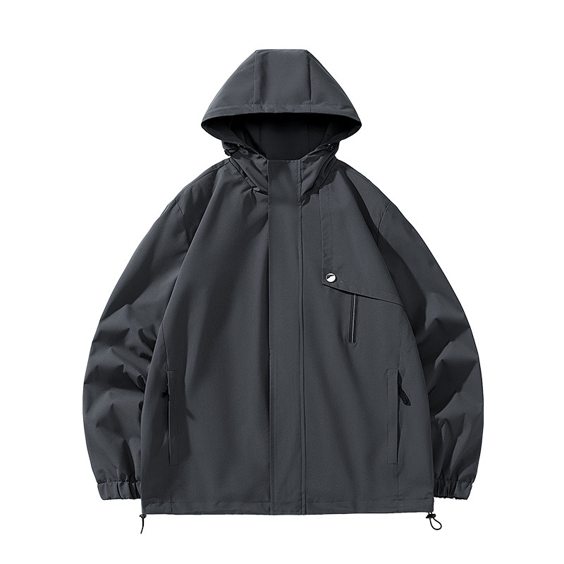 Waterdichte jas met capuchon voor dames en heren outdoor functionele jas_voghion.com