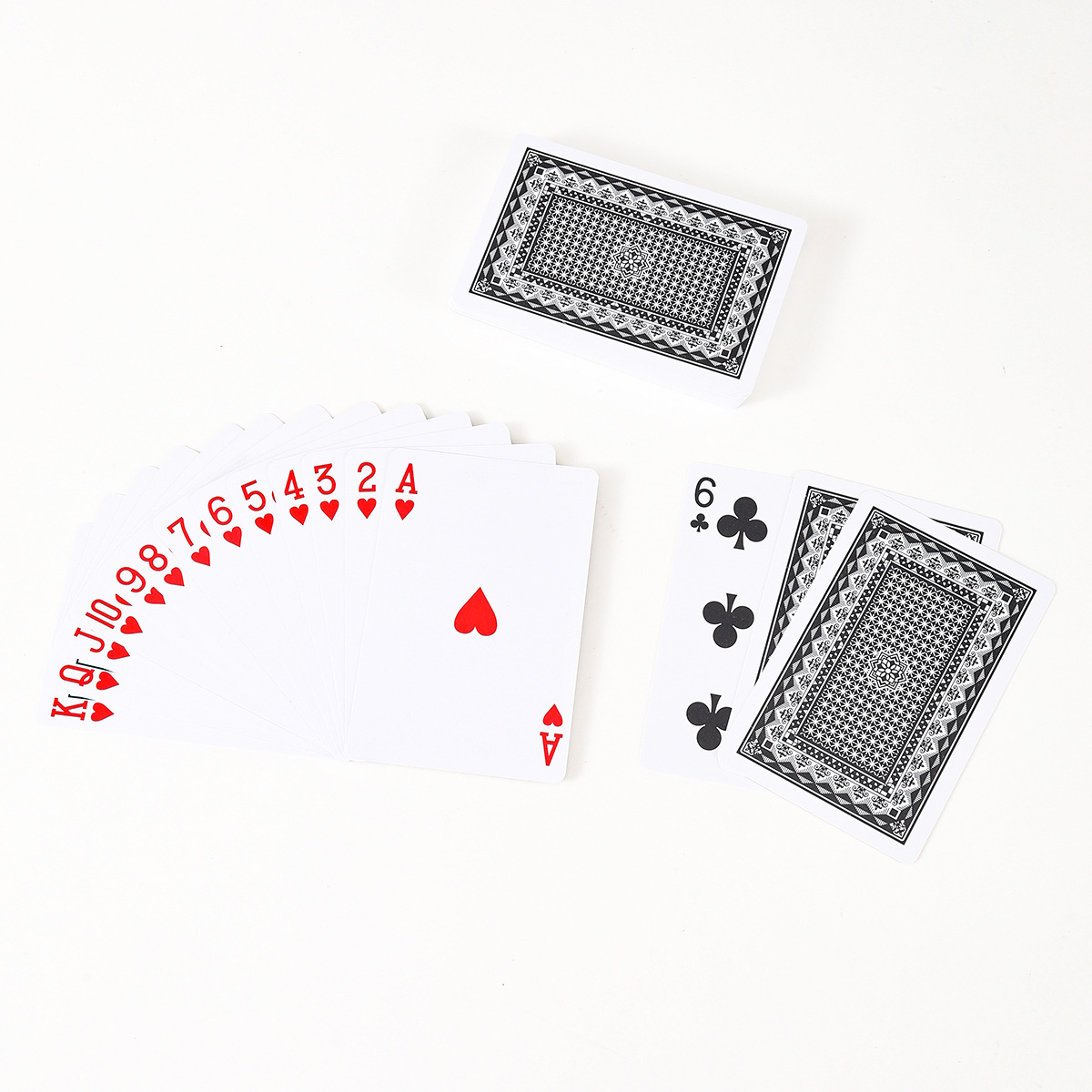 Naipes de plástico JDLROYAL (25 cartas de seda por paquete) Naipes de ocio y entretenimiento del fabricante, hechos de material resistente a desgarros.