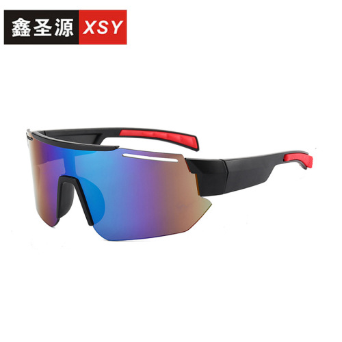 Cross-border new European and American fashion sunglasses for men, outdoor cycling glasses, women's sports sunglasses, cross-border 9325
