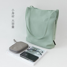 思铭箱包厂新款韩版日系尼龙购物袋文艺女士大容量手提小清新防水