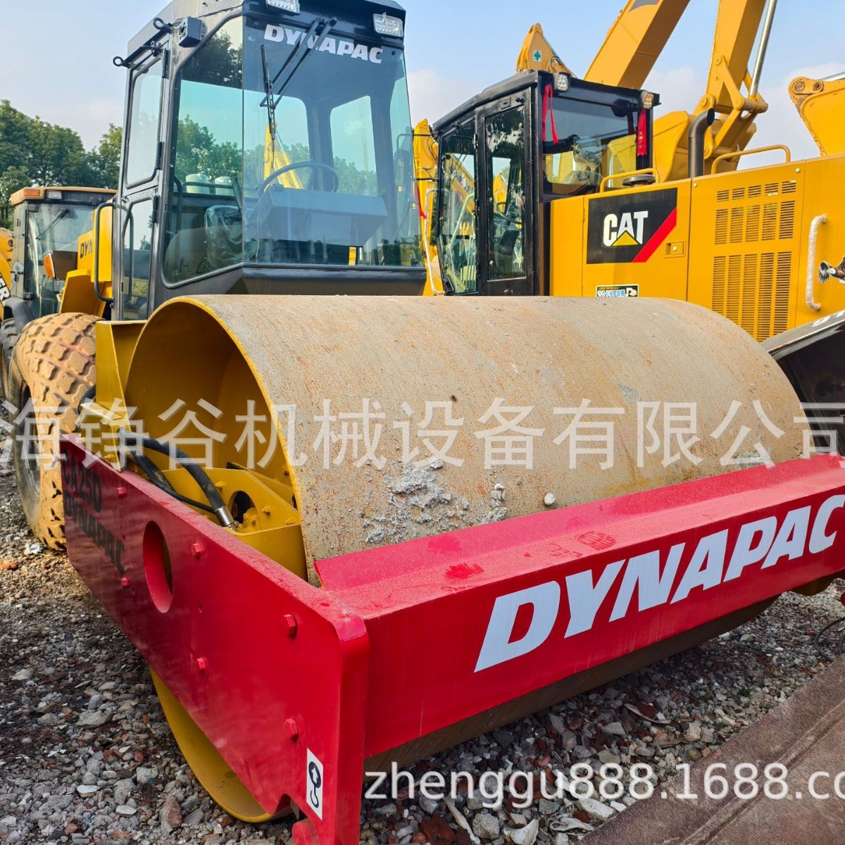Used Compactor Road Roller二手戴纳派克Dynapac CA25D