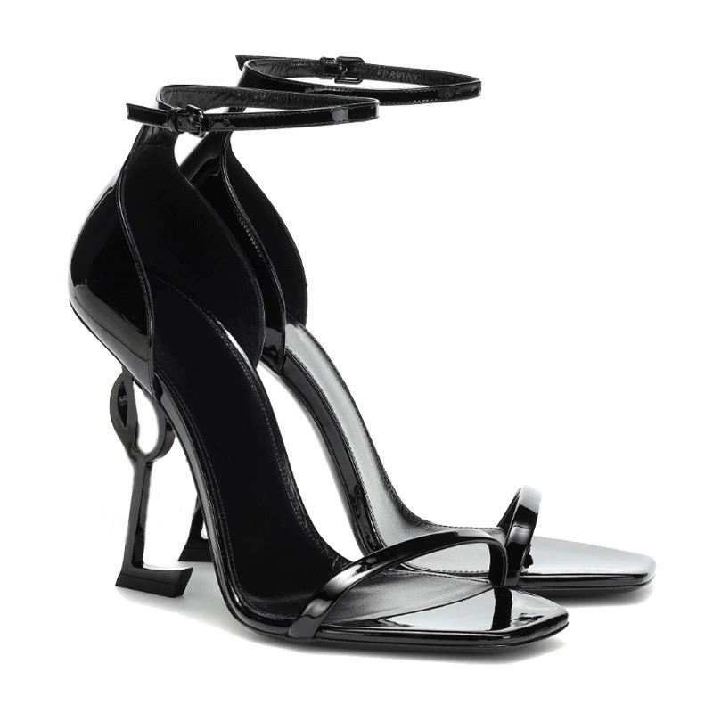 Summer cocktail sandals with a strap, internet celebrity