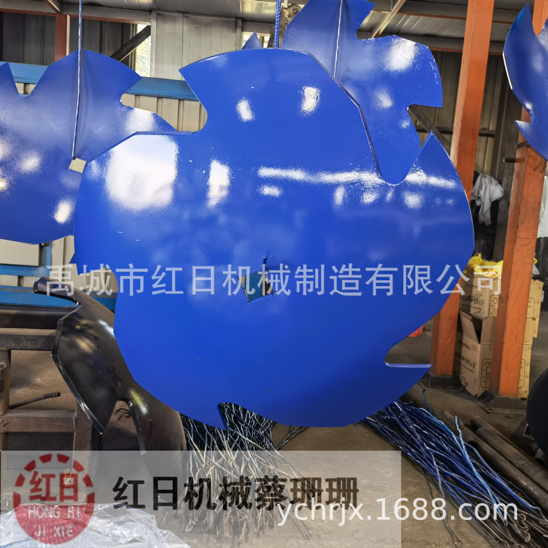 锰钢热处理犁片 810mm直径圆盘耙片 扇形缺口耙片价格 犁片