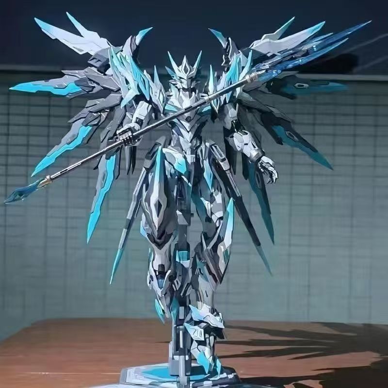 高达拼装模型敖丙摩动核吕布白起改曹仁白龙赵云强袭自由机甲手办|undefined