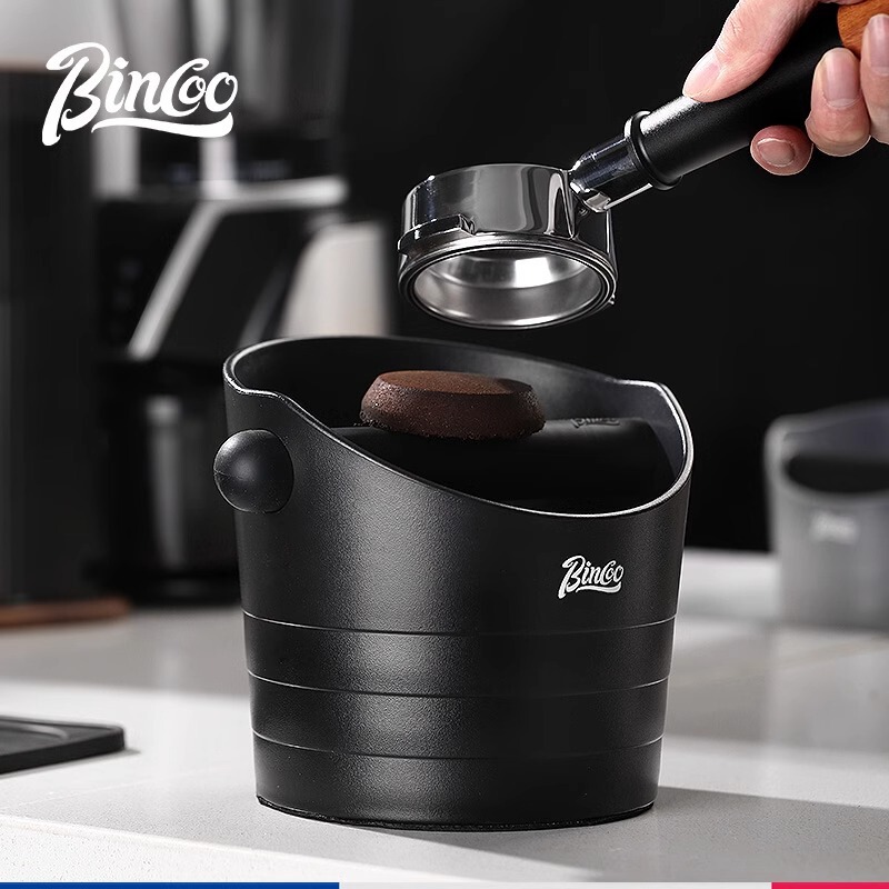 Bincoo Coffee Pad Bucket Household Italian Coffee Large Pressure Powder Knocking Bucket Receiving Waste Residue Storage Tool Knocking Powder Bucket