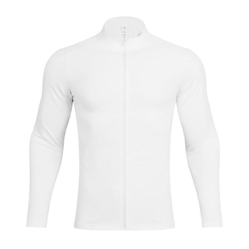 Moda deportiva chaqueta de punto entrenamiento ciclismo transpirable chaqueta de manga larga ropa de entrenador de baloncesto chaqueta de secado rápido