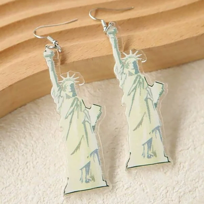 Креативные серьги, аксессуар, США
