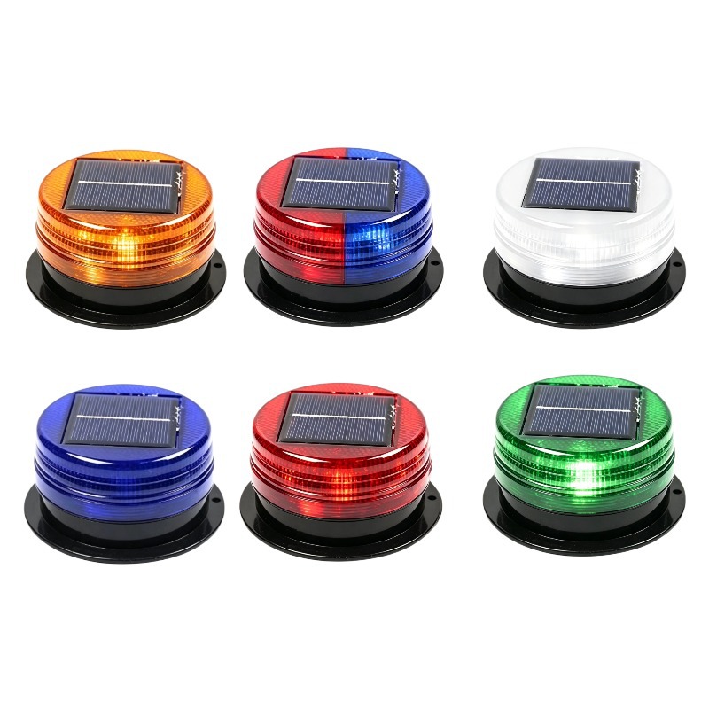 A variety of warning lights with complete specifications and colors, LED strobe lights, solar-powered cigarette lighter warning lights, magnetic suction warning lights
