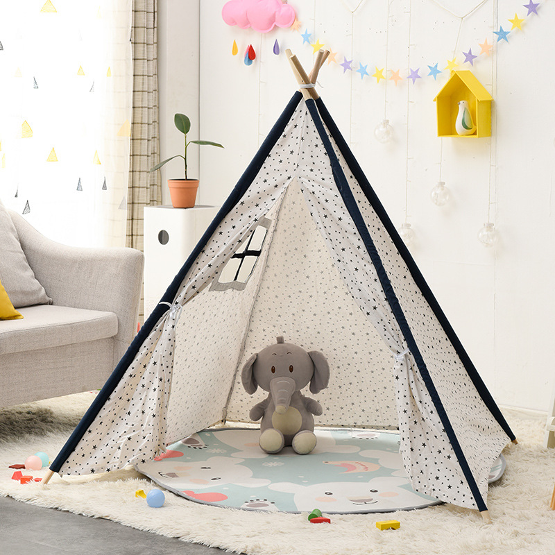 Tienda india para niños, casa de juegos interior para niños y niñas, pícnic al aire libre, salida, casa pequeña, sombrilla, tienda pequeña