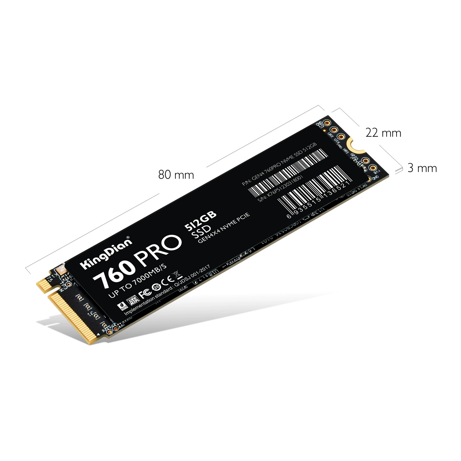 NVMe твердотельный диск DeepSeek AI умный ноутбук SSD компьютер GEN4 высокоскоростной жесткий диск трансграничная оптом