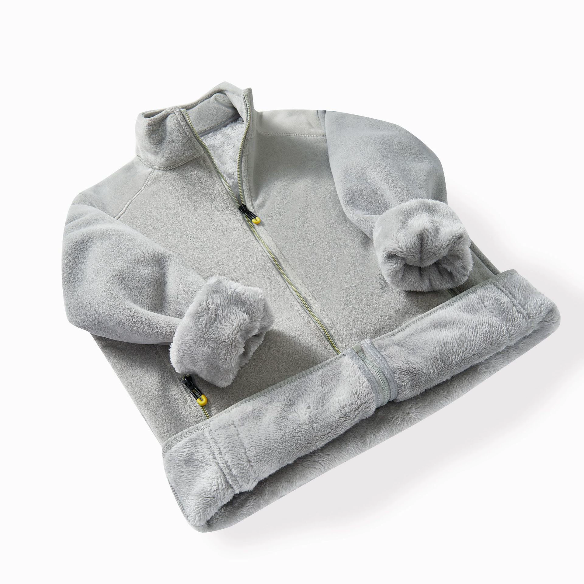 2025 новый австриевый бархатный флисный женский топ теплый ветрозащитный арктический бархатный пиджак мужской повседневный бархат утолщенный