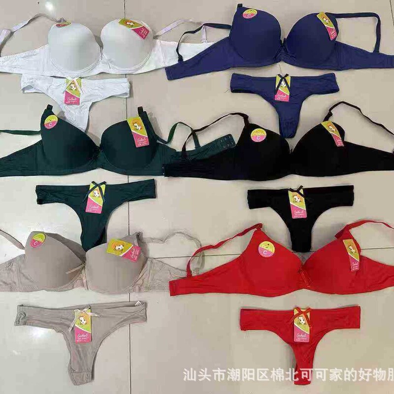 High-End Style of New Sexy Underwear Set for Women with Hanging Corners and Glossy Stock High-End Style of New Sexy Underwear Set for Women with Hanging Corners and Glossy Stock