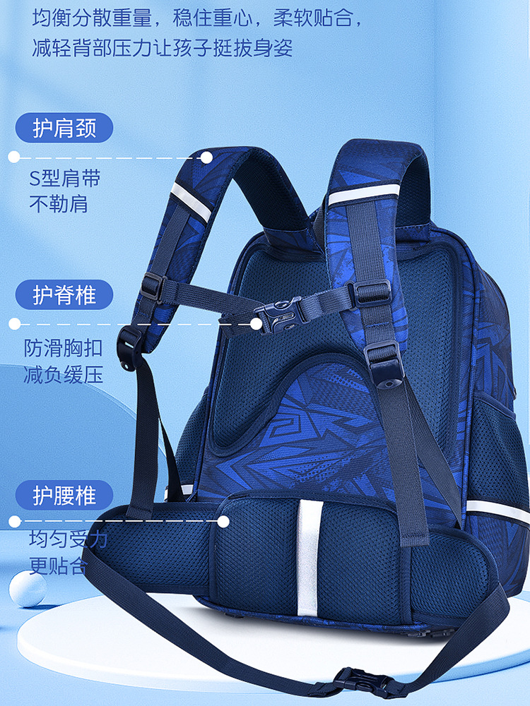 Nuevo sésamo bebé Escuela Primaria estudiante schoolbag grado 1-3-6 estilo británico de los niños mochila de gran capacidad