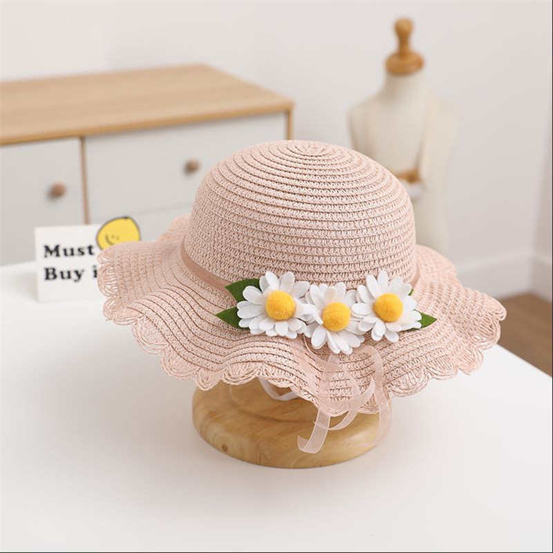 Girl's Cartoon Style Sweet Simple Style Flower Bucket Hat display picture 2