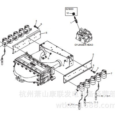 65.90020-0068 GV180OTI斗山