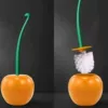 Orange white brush head