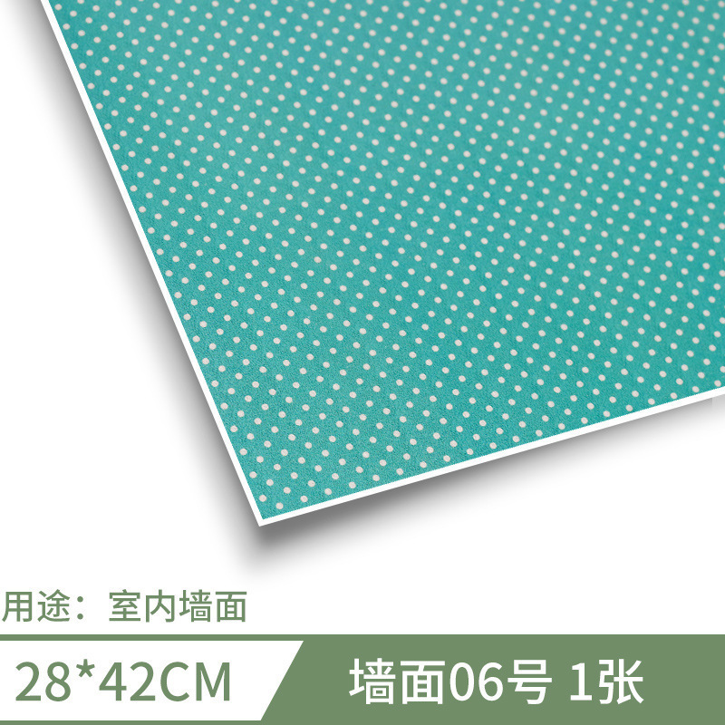 Sticker Wallpaper House Building Model Production Scenes Sandart Sticker Materials Bowl Background Paper A3 Room A3