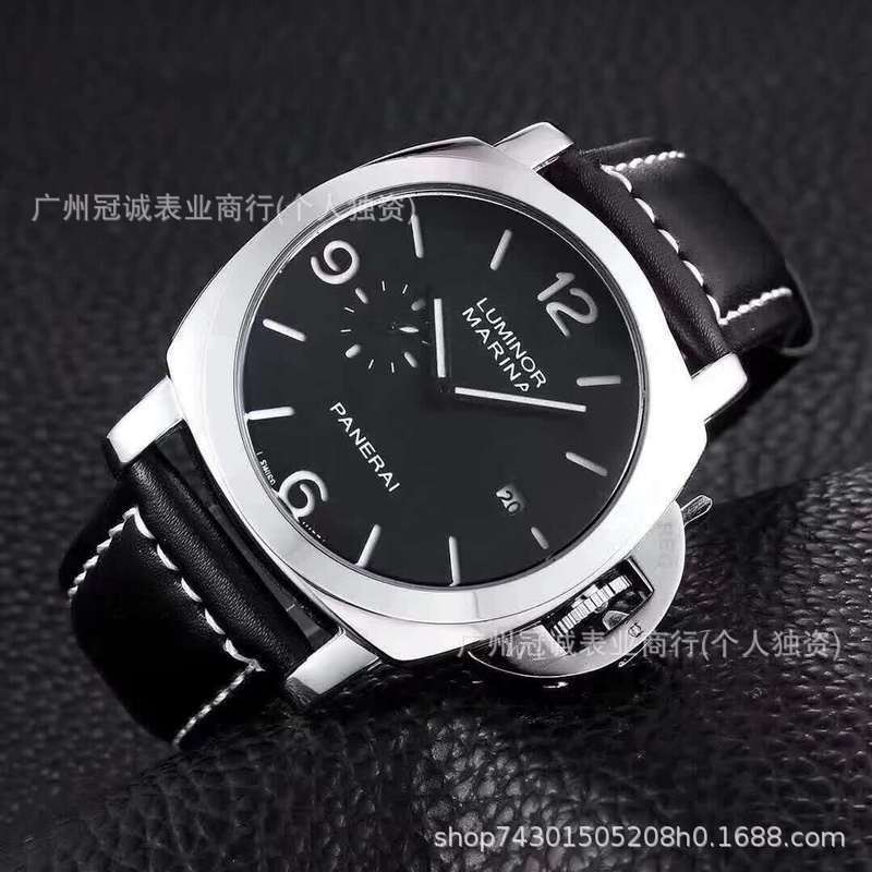 Panerai üslubunda kişi kvars qol saatı