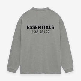 FALL24 ESSENTIALS高街HOLIDAY系列FOG圆领宽松男女长袖t恤打底