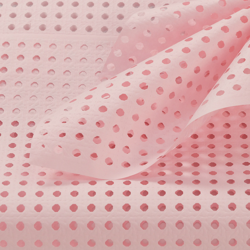 Window oeste hueco bambú papel de embalaje de papel de embalaje de color sólido estilo ramo de flores de alto nivel sentimental día de la gente pequeño ramo de papel de embalaje