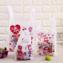 【特价】三丽鸥HelloKitty购物袋便携背心式卡通蛋黄哥手提袋